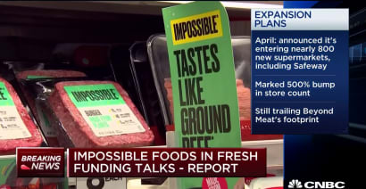 Impossible Foods in funding talks: Report