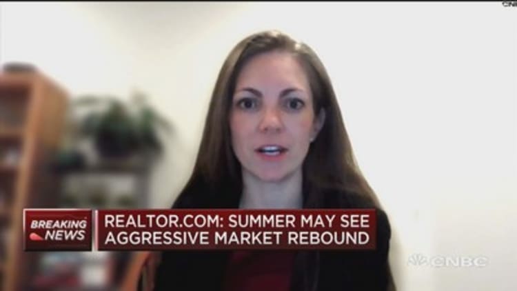 Realtor.com: Sharp drop in new listings in April, increase in time it takes to sell a home