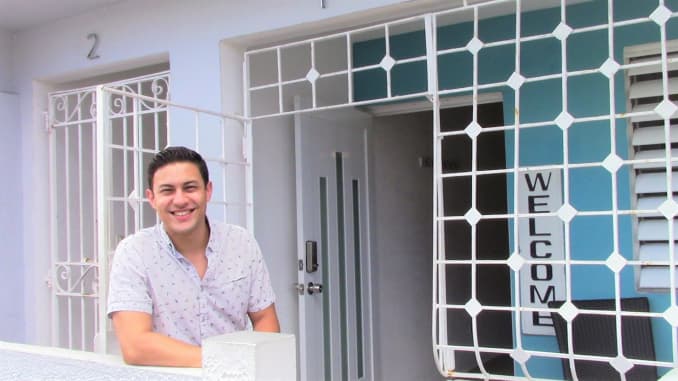 Gianrené Padilla is among several Airbnb hosts who recently launched their own direct-booking websites as a way to diversify their business.