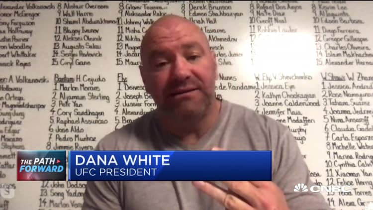 UFC President Dana White on coronavirus impact on sports