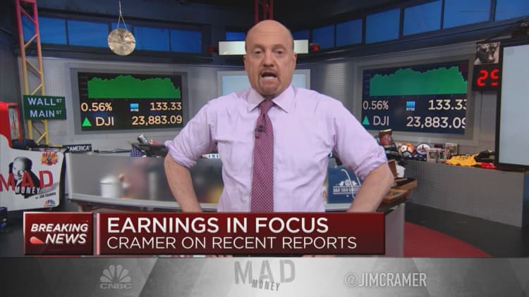 Jim Cramer: Coronavirus divided Wall Street into 'two markets'