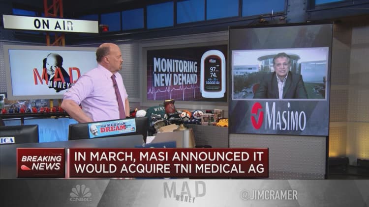 Masimo CEO discusses rising demand for oxygen monitoring devices