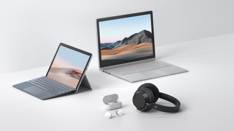 Microsoft launches several new products to take on Apple