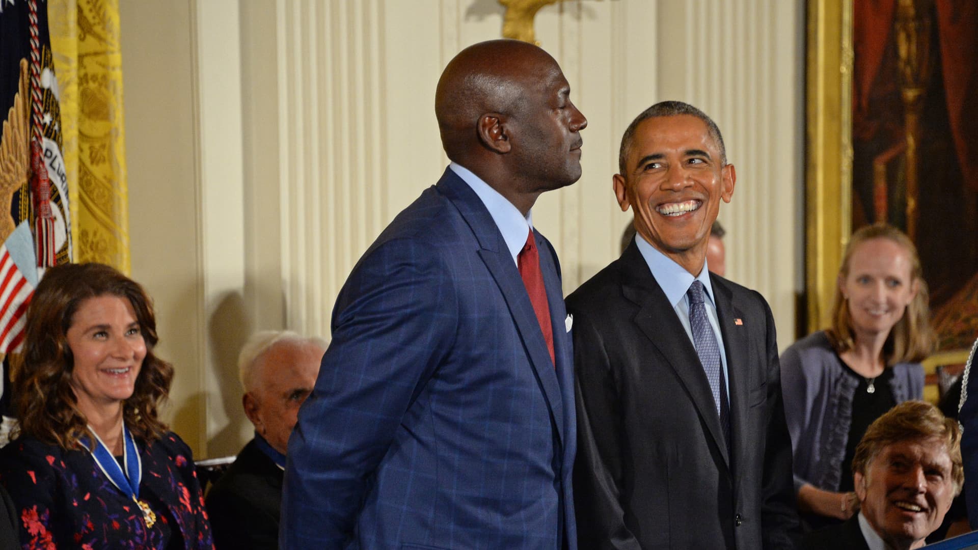 Barack Obama couldn't afford a Bulls ticket when MJ came to Chicago