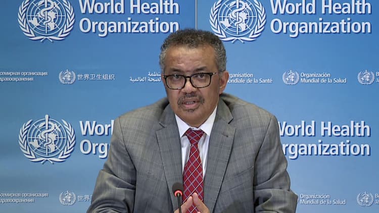 The World Health Organization says 'there can be no going back to business as usual' after pandemic ends