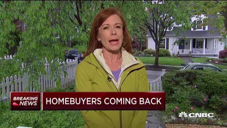 Homebuyers are coming back