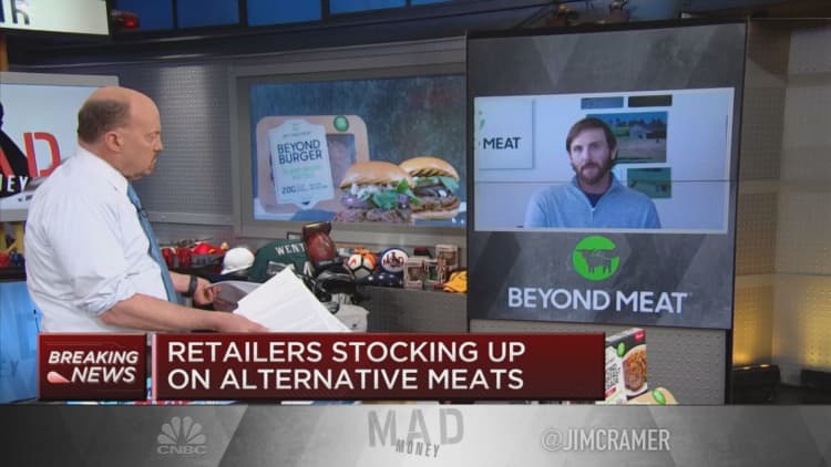 Beyond Meat CEO reacts to beef and pork shortages, talks 'real opportunity' this summer