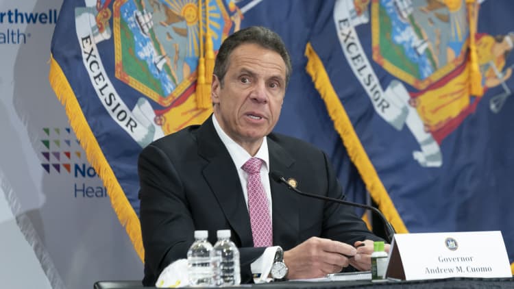 New York Gov. Cuomo says he won't sacrifice human lives to reopen economy