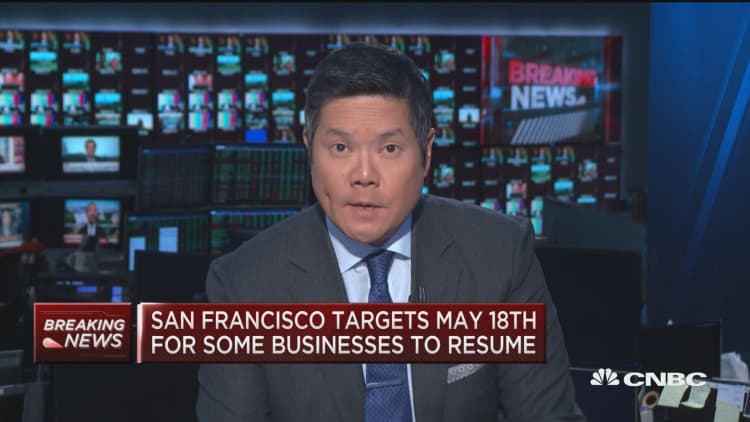 San Francisco targets May 18 for some businesses to resume
