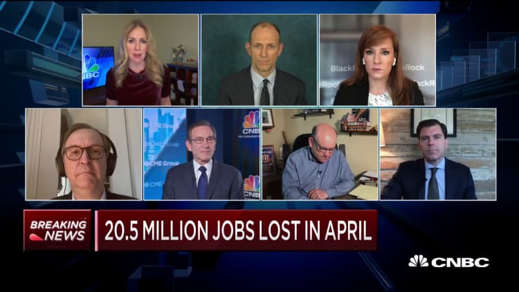Five experts explain what April's historic job loss means for markets and economy