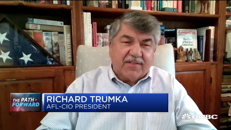 Richard Trumka: If people don't feel safe, they won't return to work