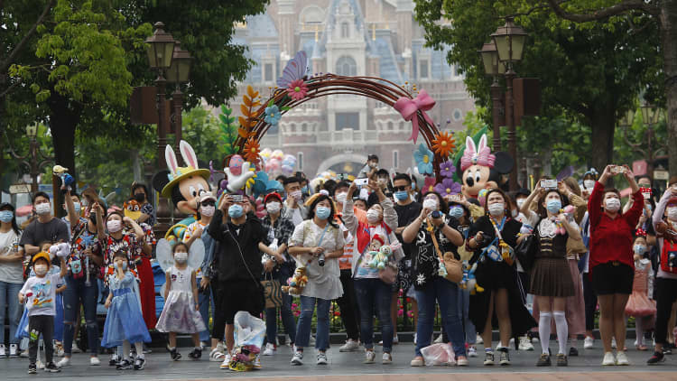How reopening Shanghai Disneyland lays out roadmap for theme parks amid Covid-19