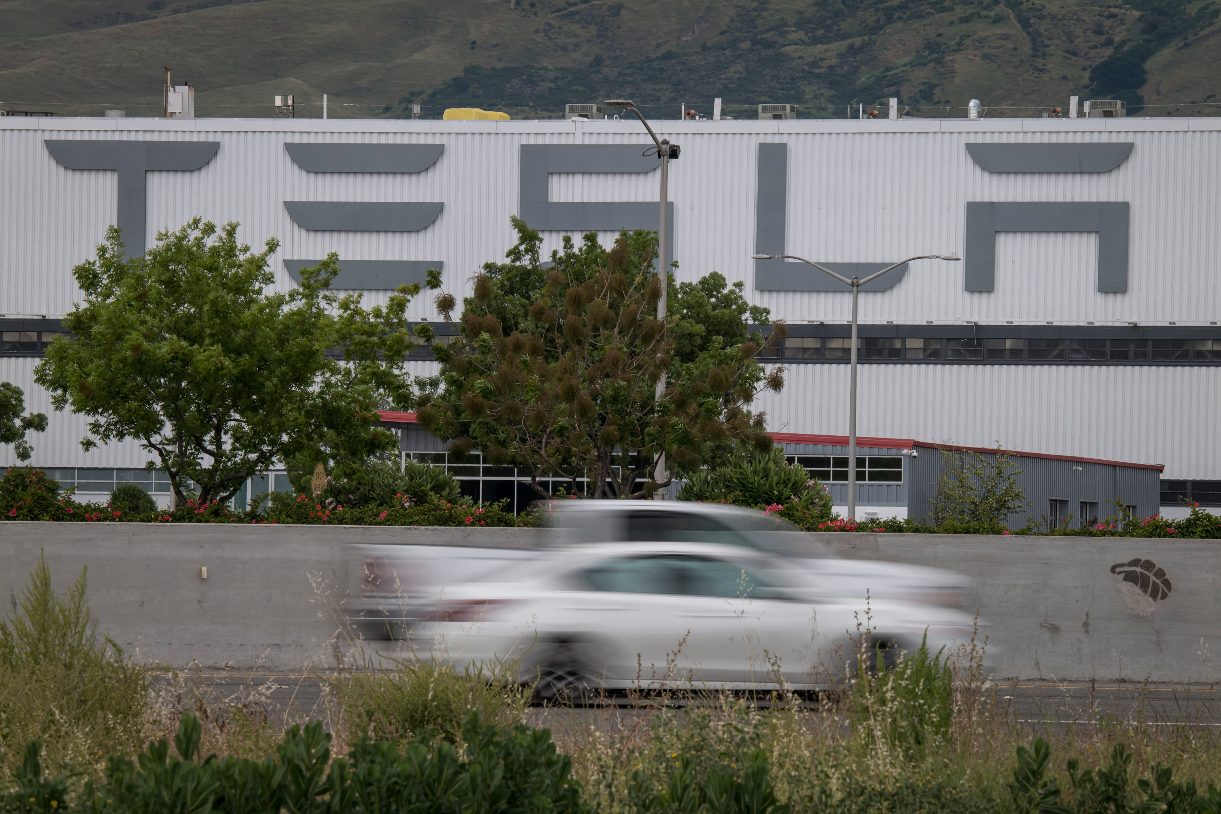 Fire broke out at Tesla factory in Fremont, California