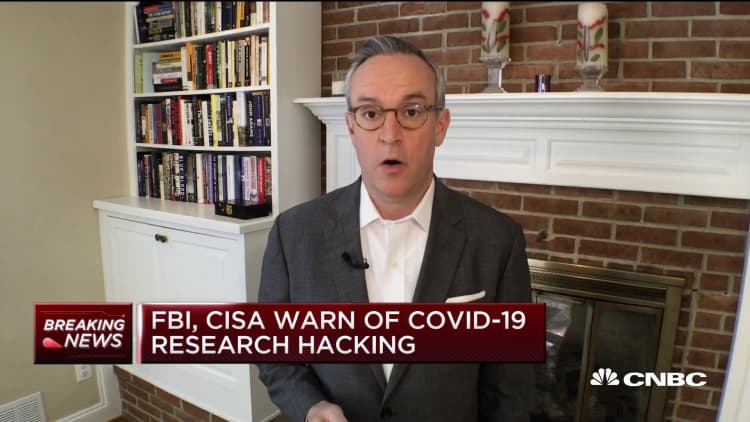 FBI and CISA warn of hacking threats to Covid-19 research from China