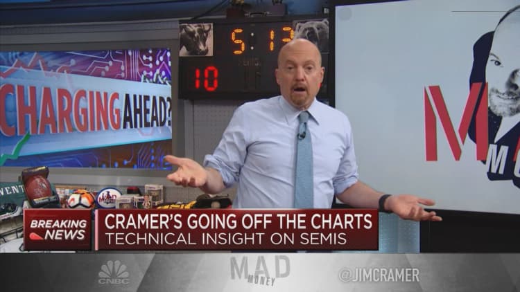 Jim Cramer reveals three semiconductor stocks worth picking up into weakness