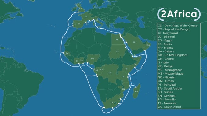 Facebook announced on May 14 that it is building a 37,000-kilometer underwater cable around Africa to provide the continent's inhabitants with better access to the internet.
