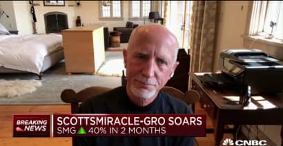 Scotts Miracle-Gro CEO on how the company got through the beginning of Covid-19