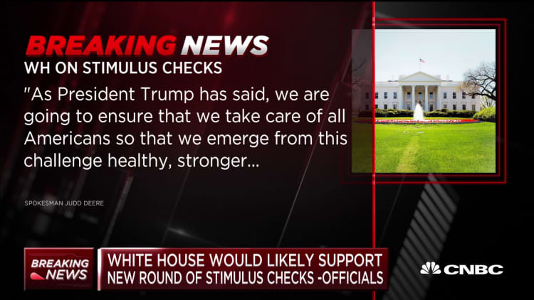 White House likely to support new round of stimulus checks