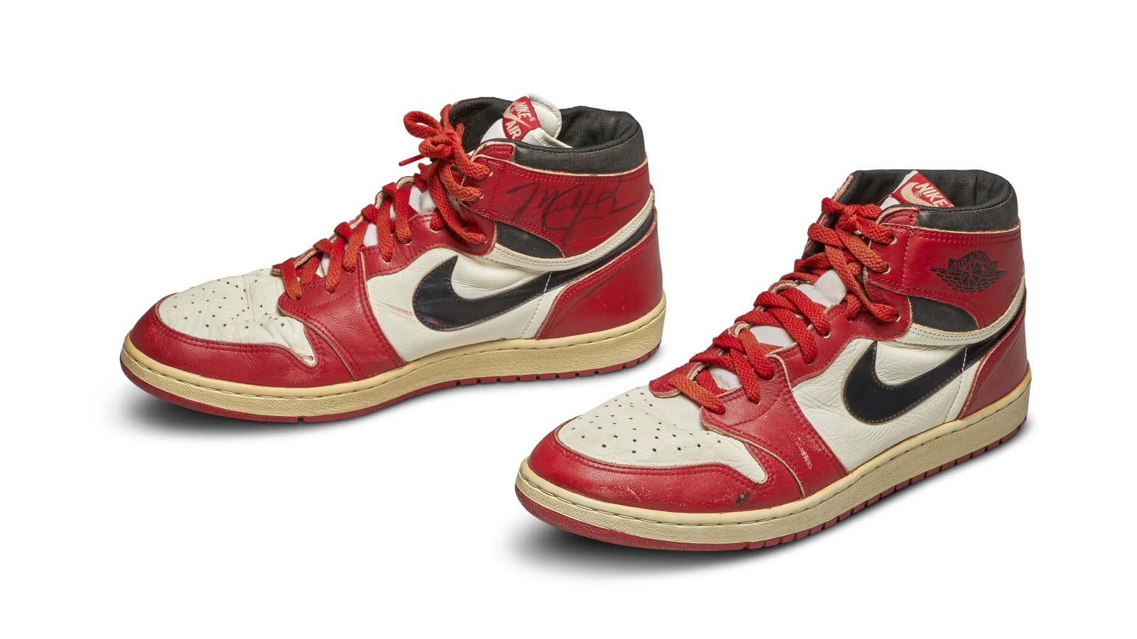 Michael Air Jordan 1's sell for record-setting $560,000