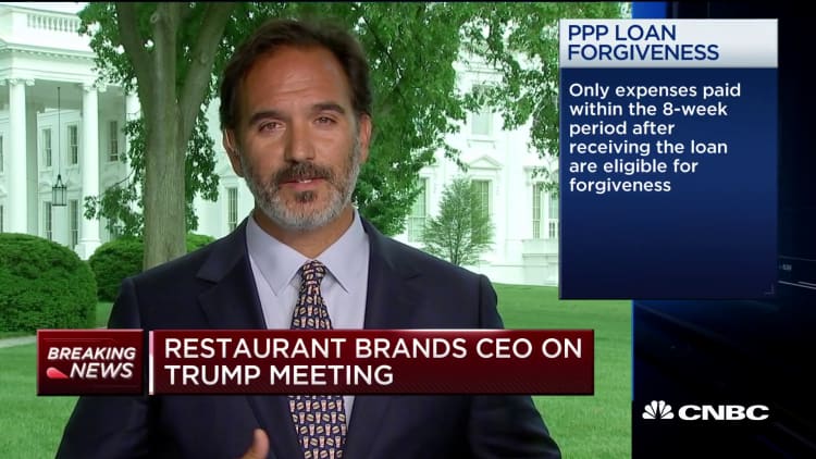 Restaurant brands CEO on Trump meeting
