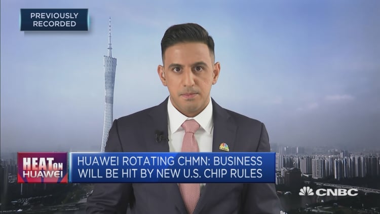 New U.S. chip rules may 'cripple' Huawei businesses: CNBC's Arjun Kharpal