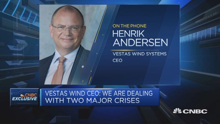 Renewables should play a role in economic recovery: Vestas Wind Systems CEO