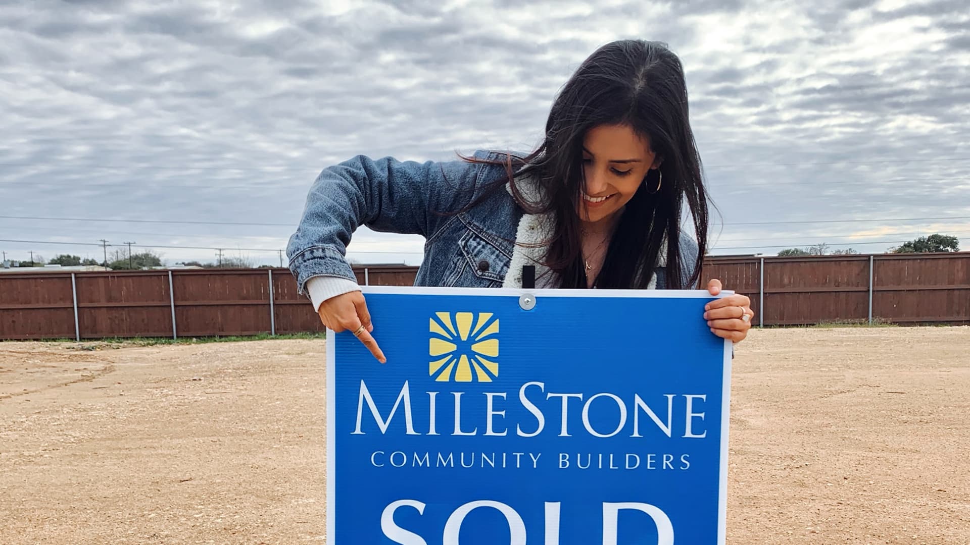 Contreras purchased her first home in early 2020. It will be custom built from the ground up.
