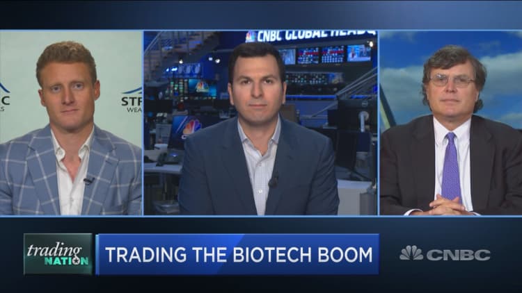 Biotech stocks surge. Traders share their strategies for the group