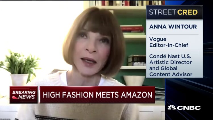 Vogue Editor-in-Chief Anna Wintour and Amazon collaboration