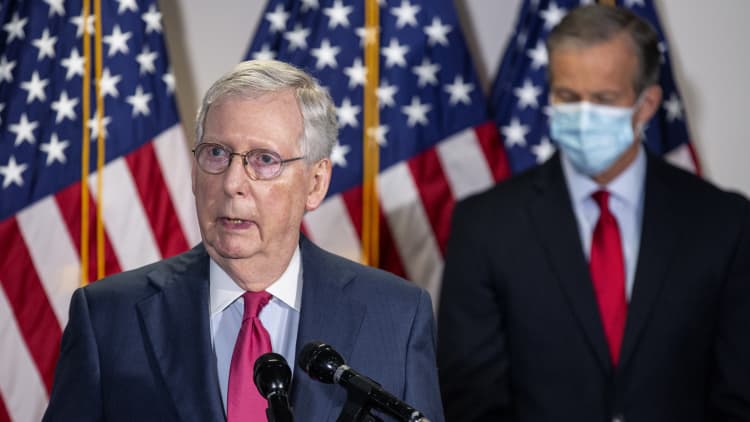 McConnell: Congress will 'probably' have to pass another coronavirus stimulus bill