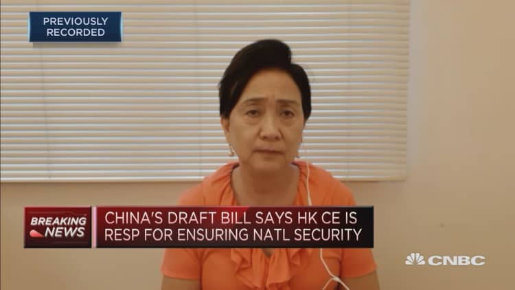 'Hong Kong is burning': Former lawmaker on China's plans for a new security law