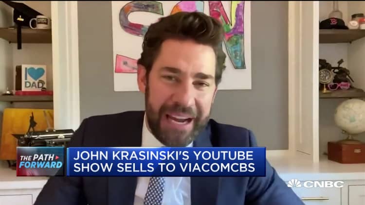 ViacomCBS buys John Krasinski's 'Some Good News' YouTube show