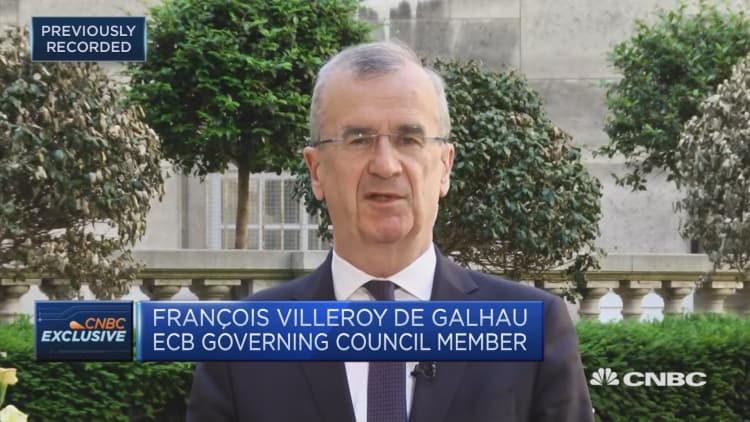 We are pleased with the way negative rates work, Banque de France governor says