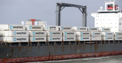 Shipping firm Maersk, a barometer for global trade, warns of 'dark clouds on the horizon'