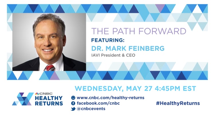 Watch Healthy Returns: The path forward with IAVI CEO Dr. Mark Feinberg