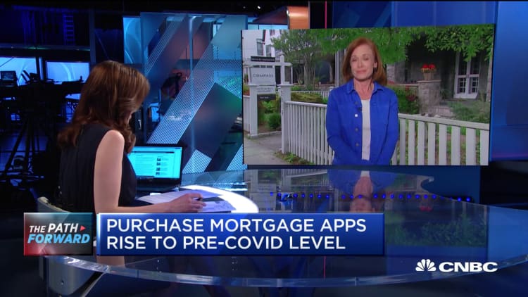 Purchase mortgage applications rise to levels from before coronavirus pandemic