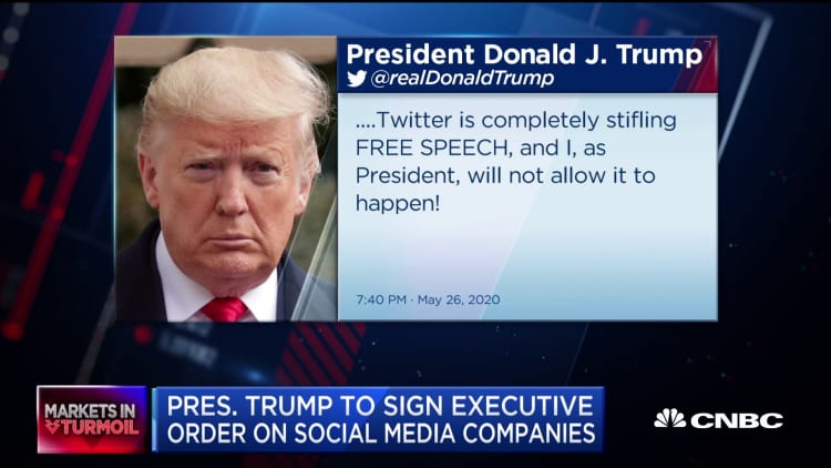 President Trump plans to sign executive order dealing with social media