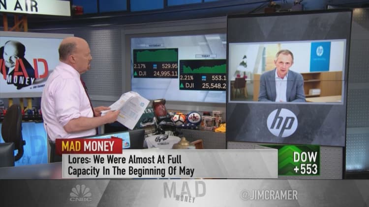 HP CEO talks subscription business and buying back stock