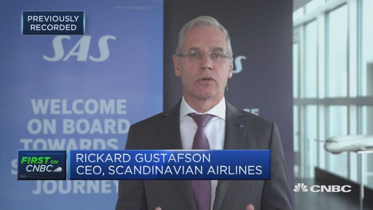 In talks with Swedish and Danish governments over coronavirus crisis: Scandinavian Airlines CEO