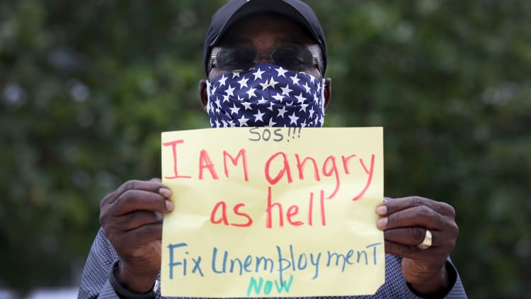 Here's how unemployment benefits helped prop up the U.S. economy during a pandemic