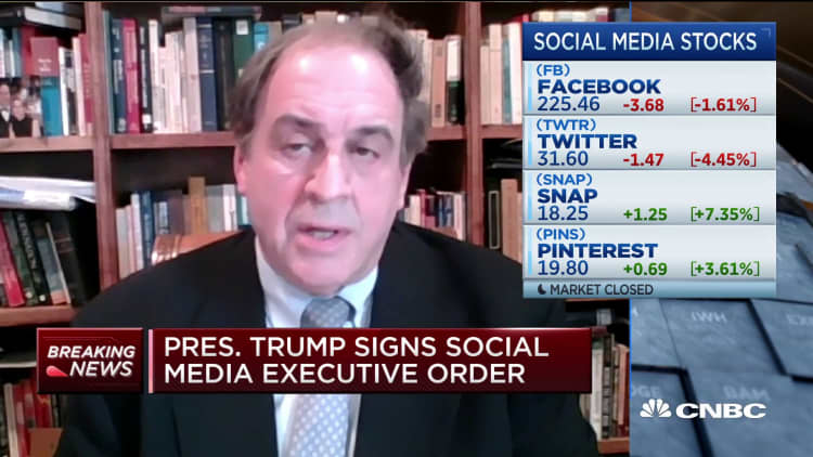 Jeffrey Sonnenfeld on Trump's social media executive order