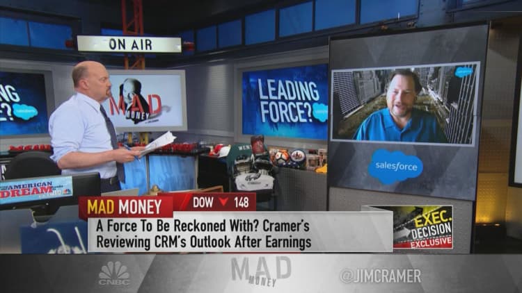 Salesforce CEO Marc Benioff on landing a new contract with AT&T