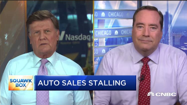 Expected auto sales rebound stalls