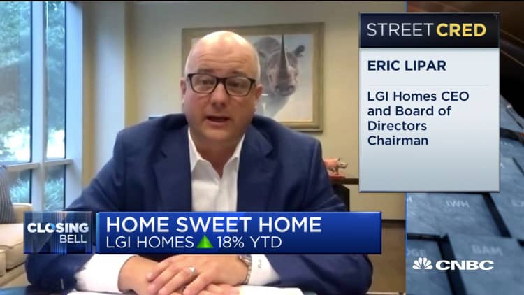 LGI Homes CEO Eric Lipar on U.S. home sales