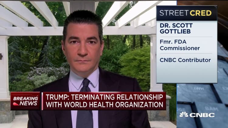 Dr. Scott Gottlieb on Trump terminating relationship with WHO