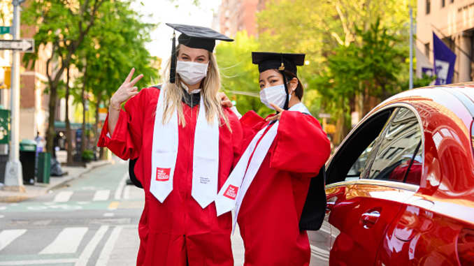 College graduates during coronavirus in New York City