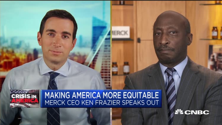 CNBC's full interview with Merck CEO Ken Frazier on racial inequality in America