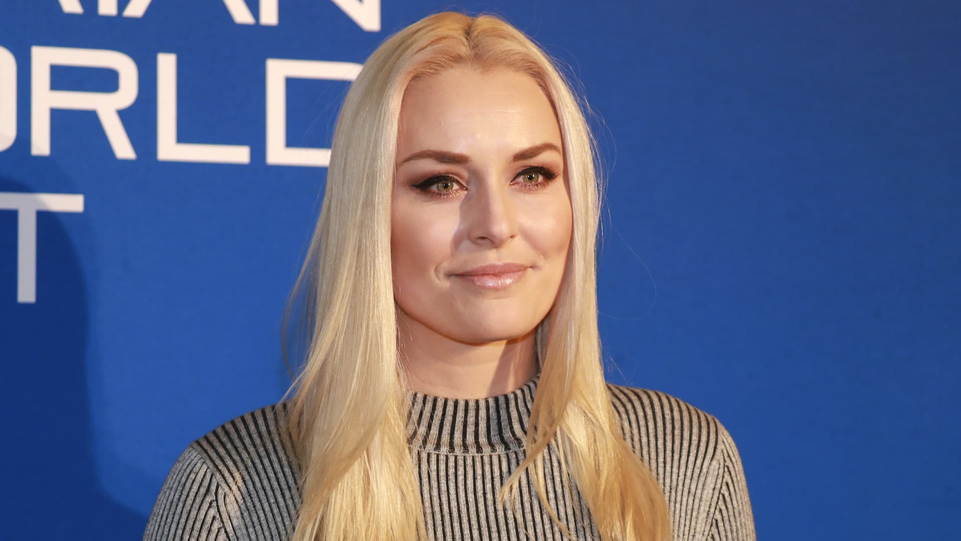 Lindsey Vonn of United States of America during the Climate Austrian World Summit on Hahnenkamm Race Weekend on January 23, 2020 in Kitzbuehel, Austria