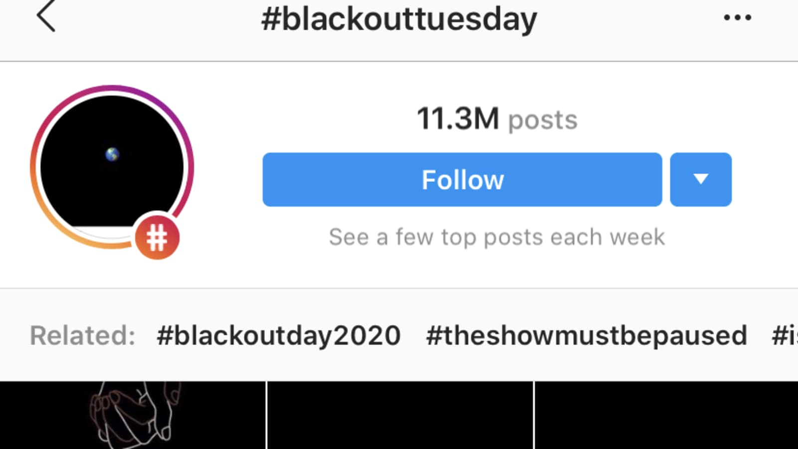 Blackout Tuesday Instagram Users Flood The App With Millions Of Posts