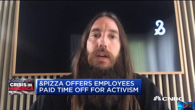Pizza CEO on offering employees paid time off for activism